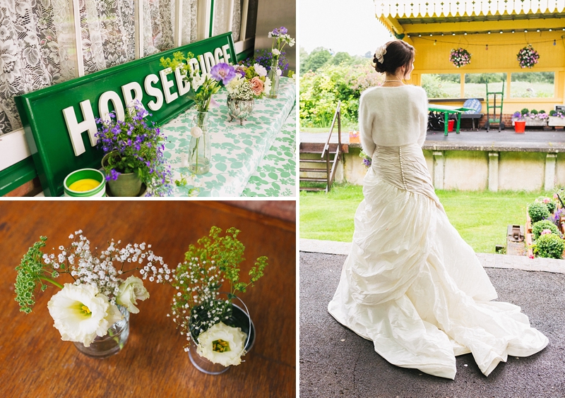 horsebridge station wedding